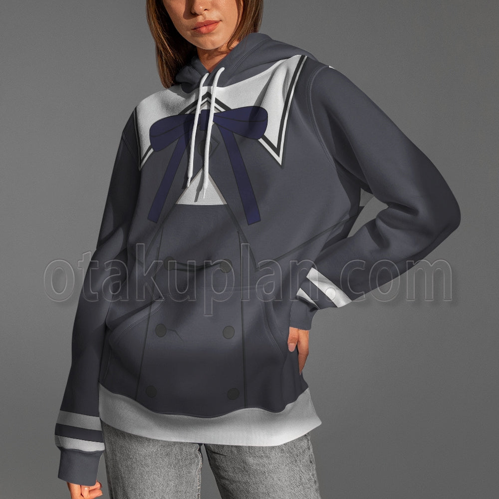 Assault Lily Bouquet Hitotsuyanagi Riri uniform Hoodie