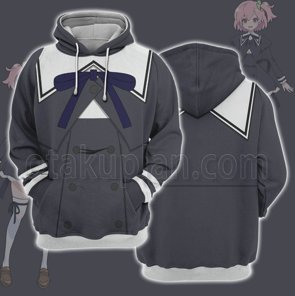 Assault Lily Bouquet Hitotsuyanagi Riri uniform Hoodie