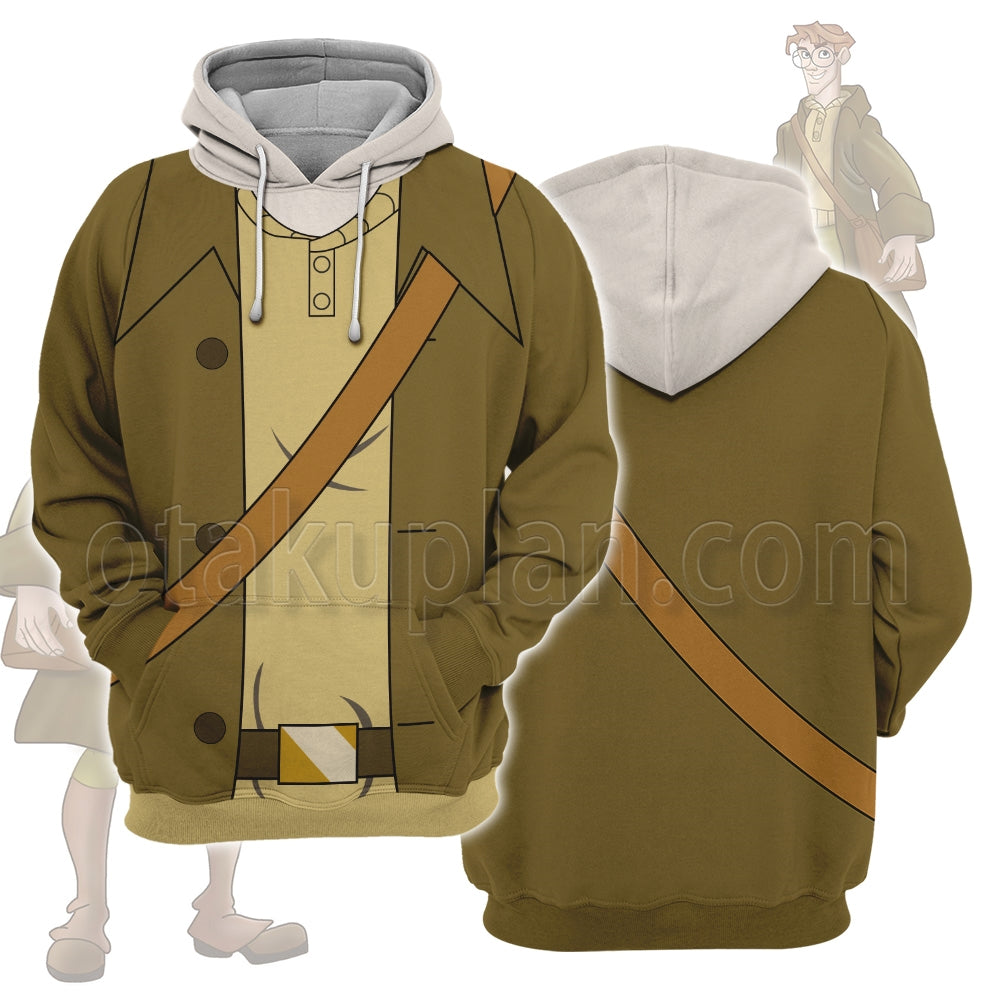 Atlantis The Lost Empire Milo Cosplay Hoodie