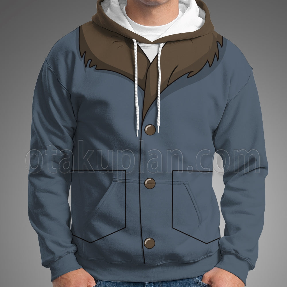 Atlantis The Lost Empire Moliere Coat Cosplay Hoodie