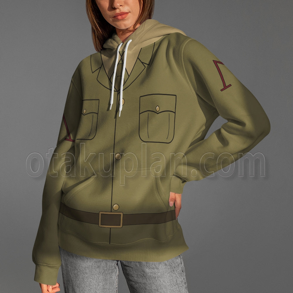 Atlantis The Lost Empire Rourke Military Uniform Cosplay Hoodie