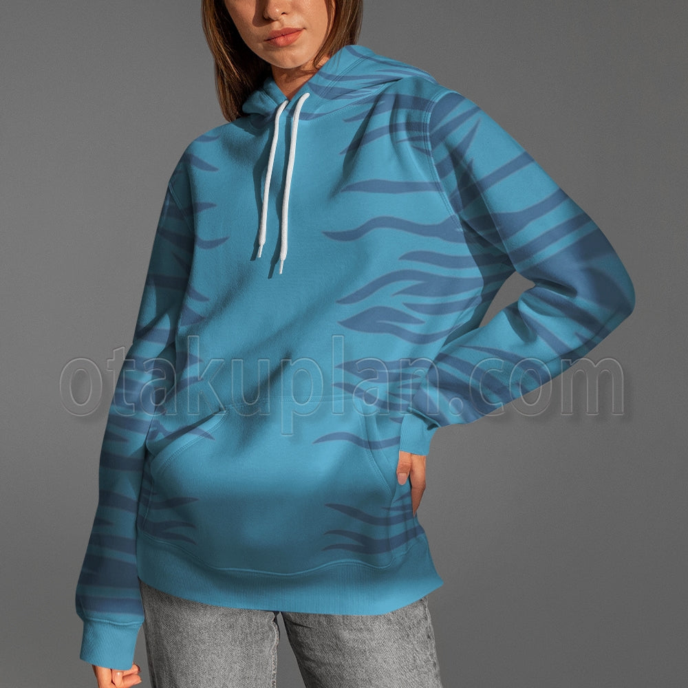 Avatar 2009 Blue Plaga Cosplay Hoodie