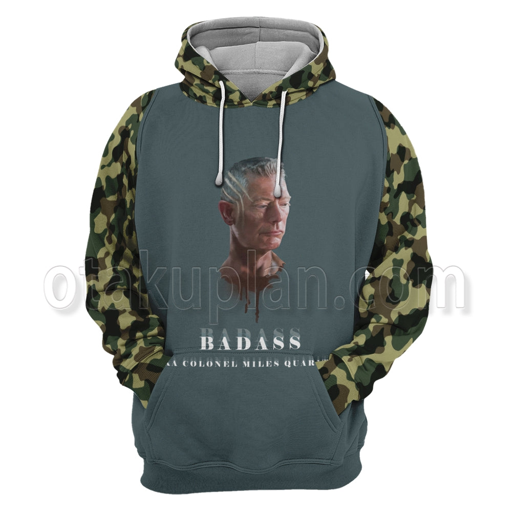 Avatar 2009 Miles Quaritch Badass Hoodie