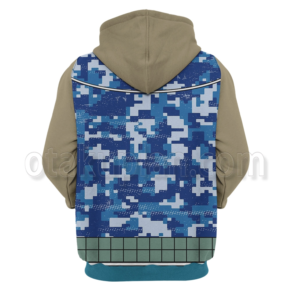 Avatar Quaritch Camouflage Uniform Cosplay Hoodie