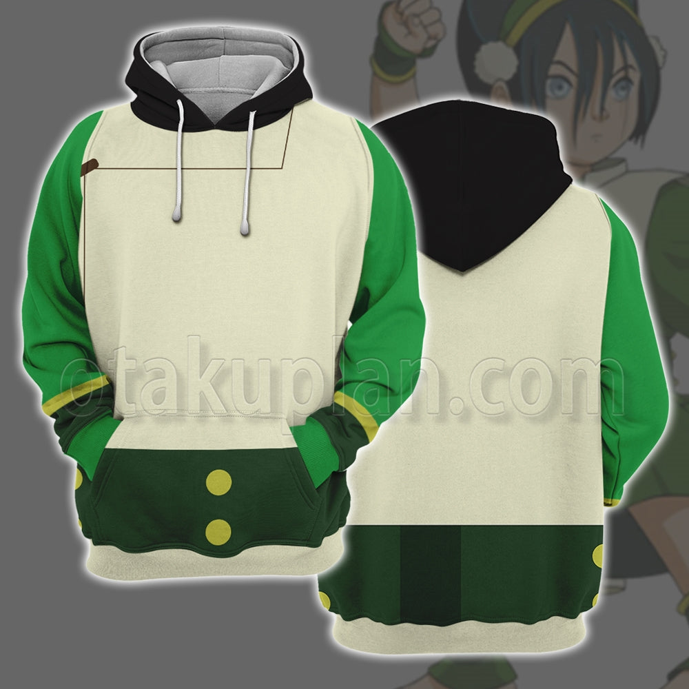 Avatar The Last Airbender Toph Beifong Cosplay Hoodie