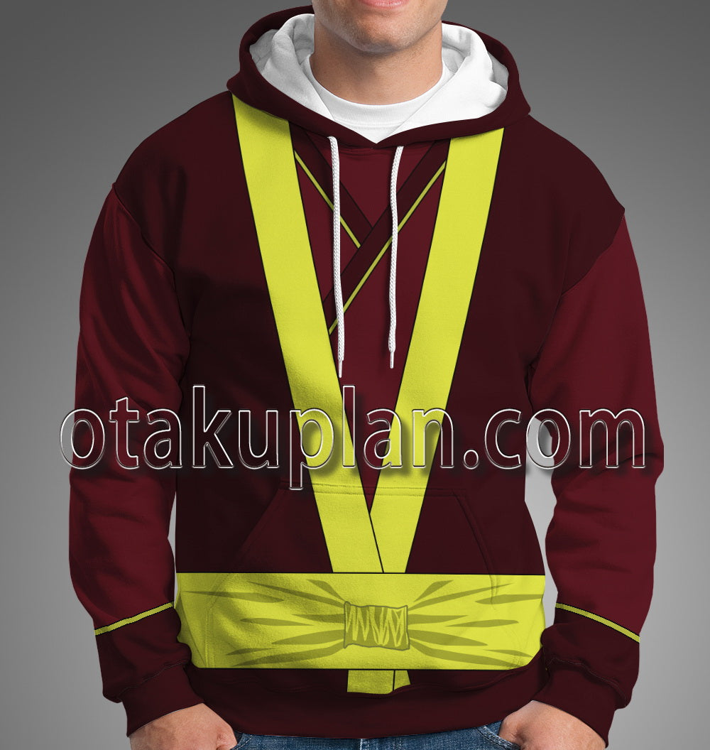 Avatar Zuko Martial Arts Uniform Cosplay Hoodie