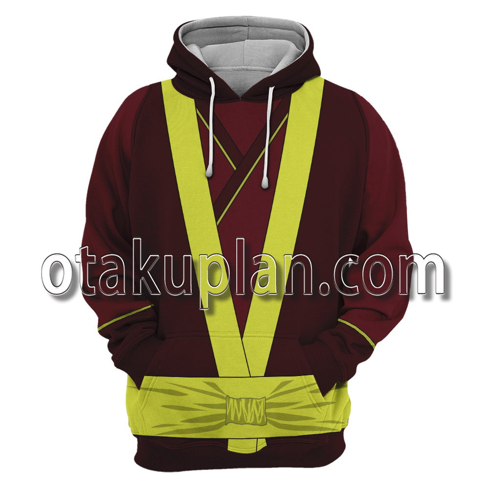Avatar Zuko Martial Arts Uniform Cosplay Hoodie