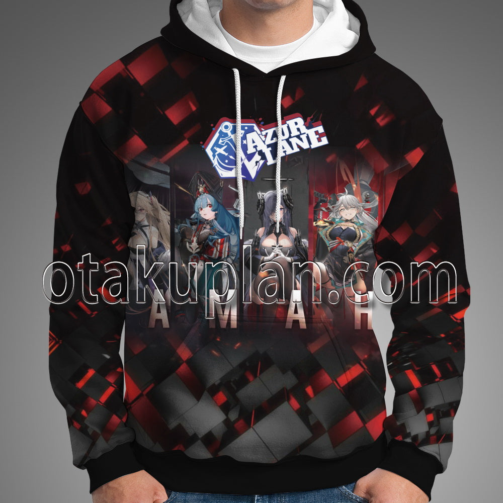 Azur Lane Atago Yukikaze Prinz Eugen Hoodie
