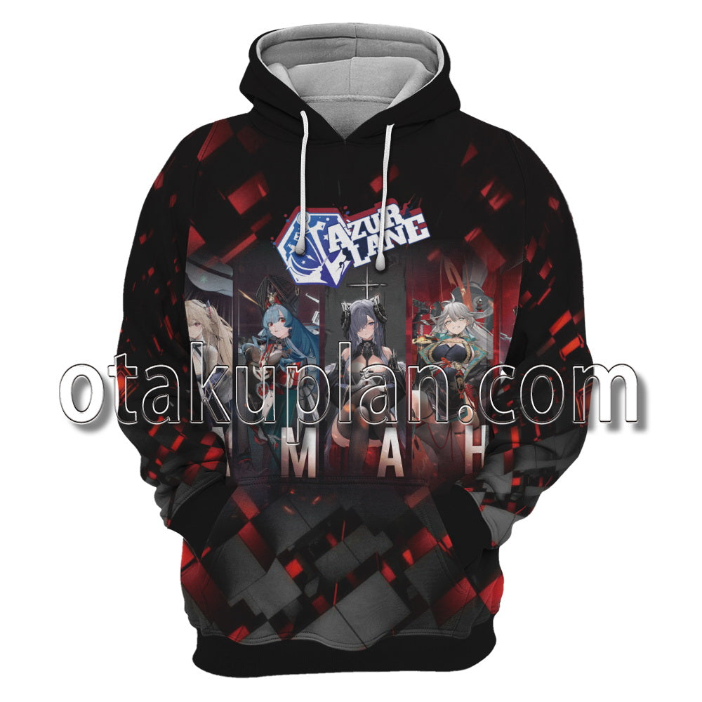 Azur Lane Atago Yukikaze Prinz Eugen Hoodie