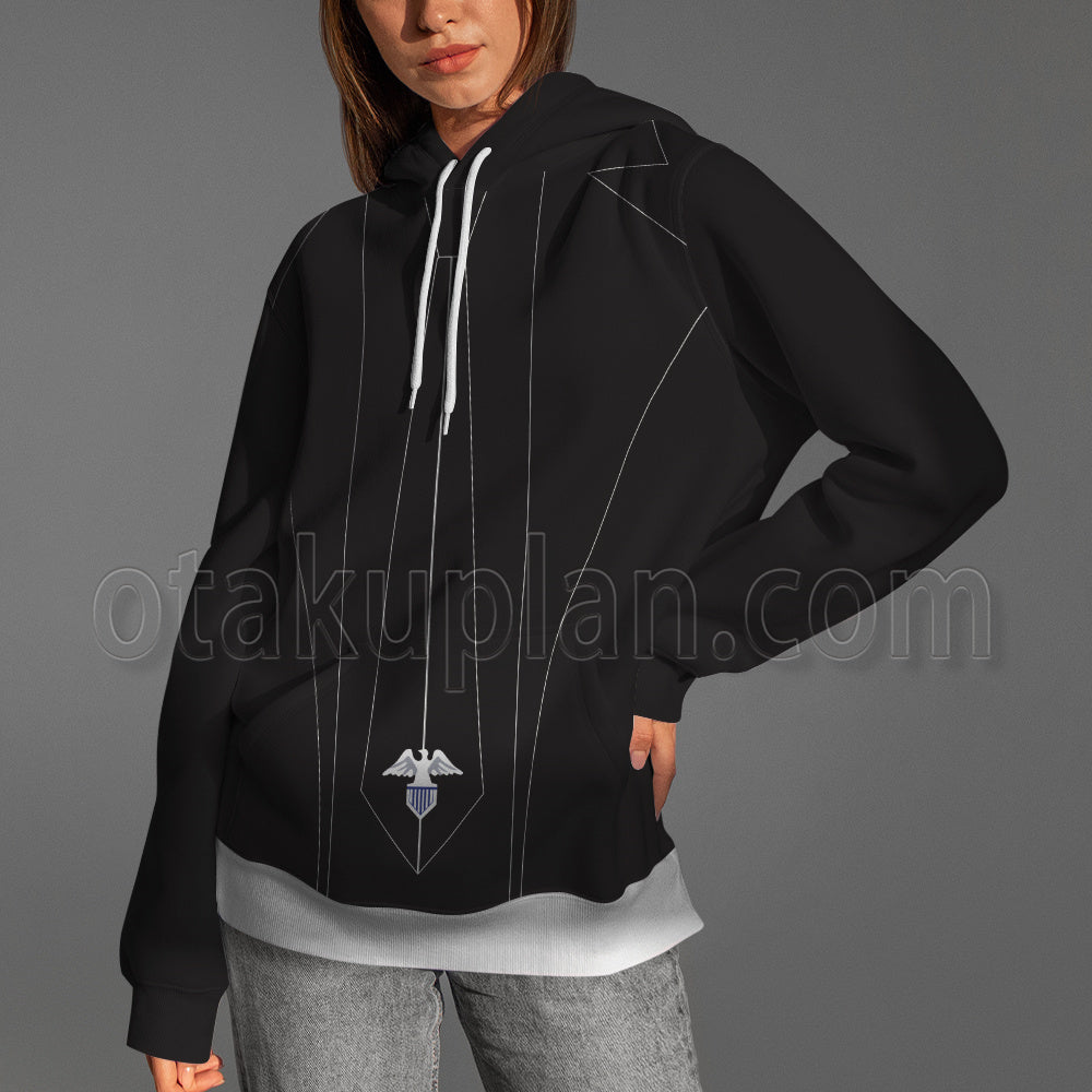Azur Lane Enterprise Dq Cosplay Hoodie