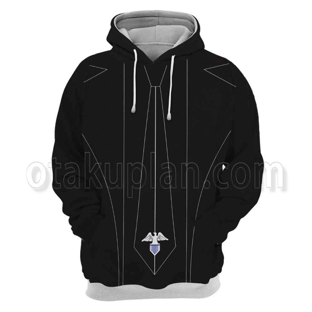 Azur Lane Enterprise Dq Cosplay Hoodie