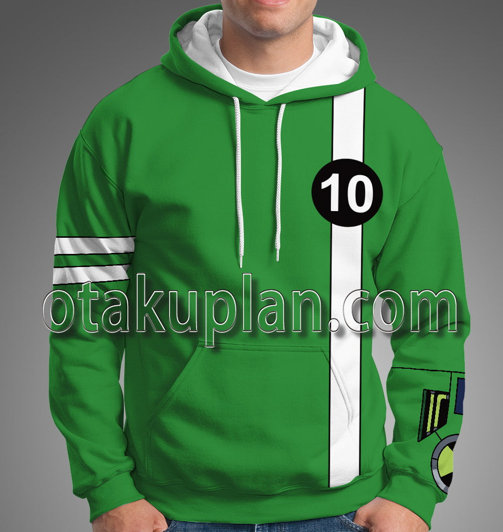 Ben 10 Ben Tennyson UAF Cosplay Hoodie