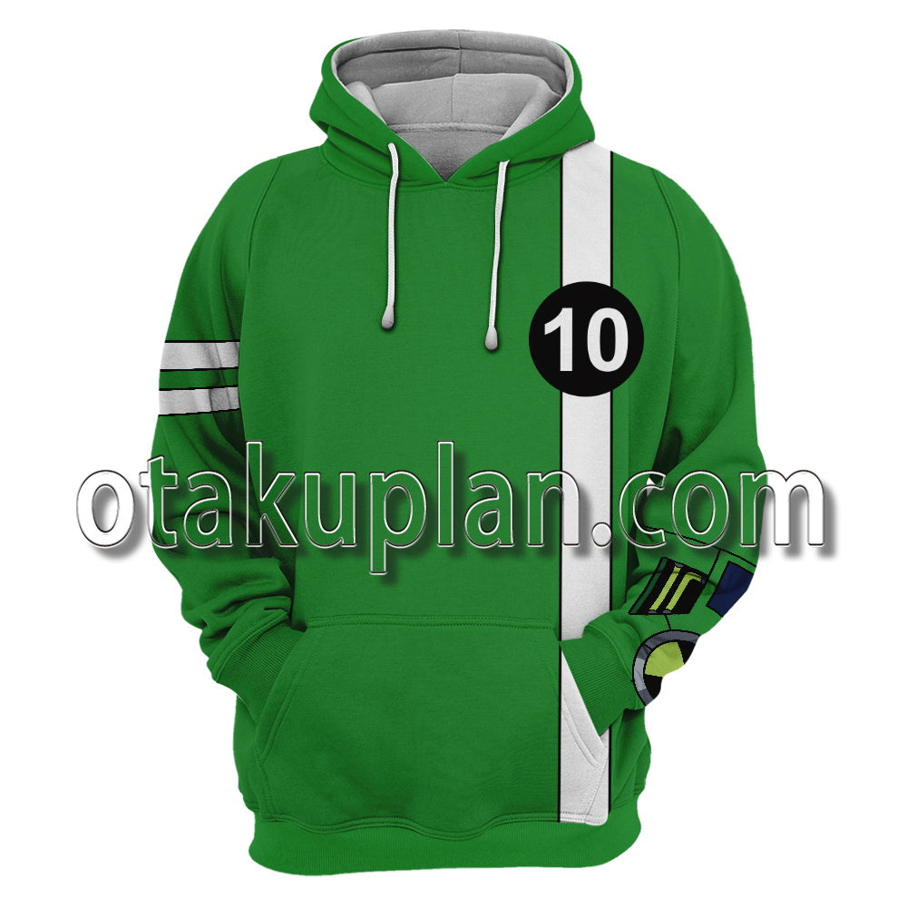 Ben 10 Ben Tennyson UAF Cosplay Hoodie