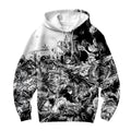 Berserk Guts Fighting Monsters Anime Apparel