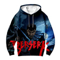 Berserk Guts Wielding Greatsword Logo Anime Apparel