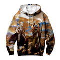 Berserk Hawk Warrior On Rock Anime Apparel
