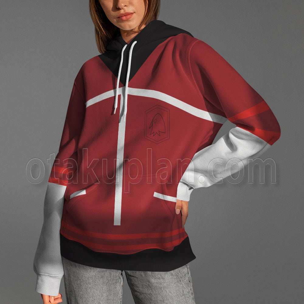 BEYBLADE X Bird Kazami Red Black Cosplay Hoodie