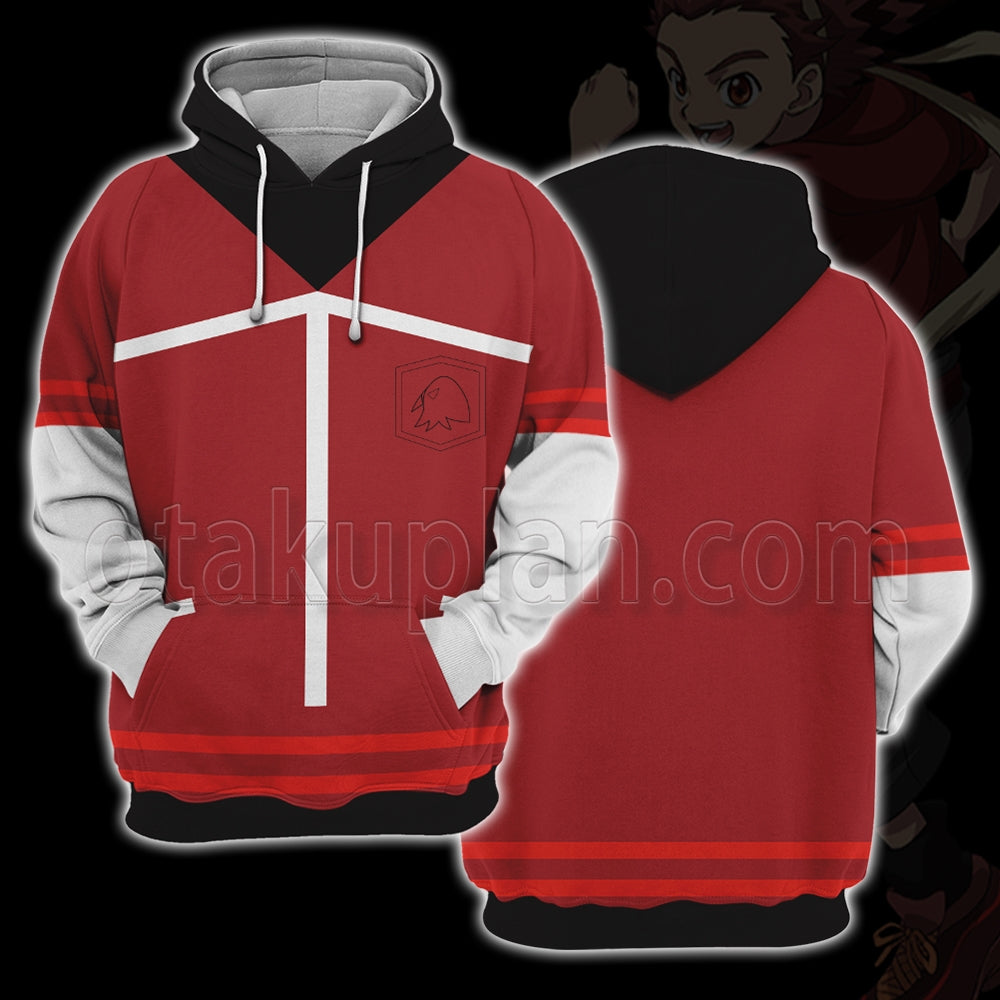 BEYBLADE X Bird Kazami Red Black Cosplay Hoodie