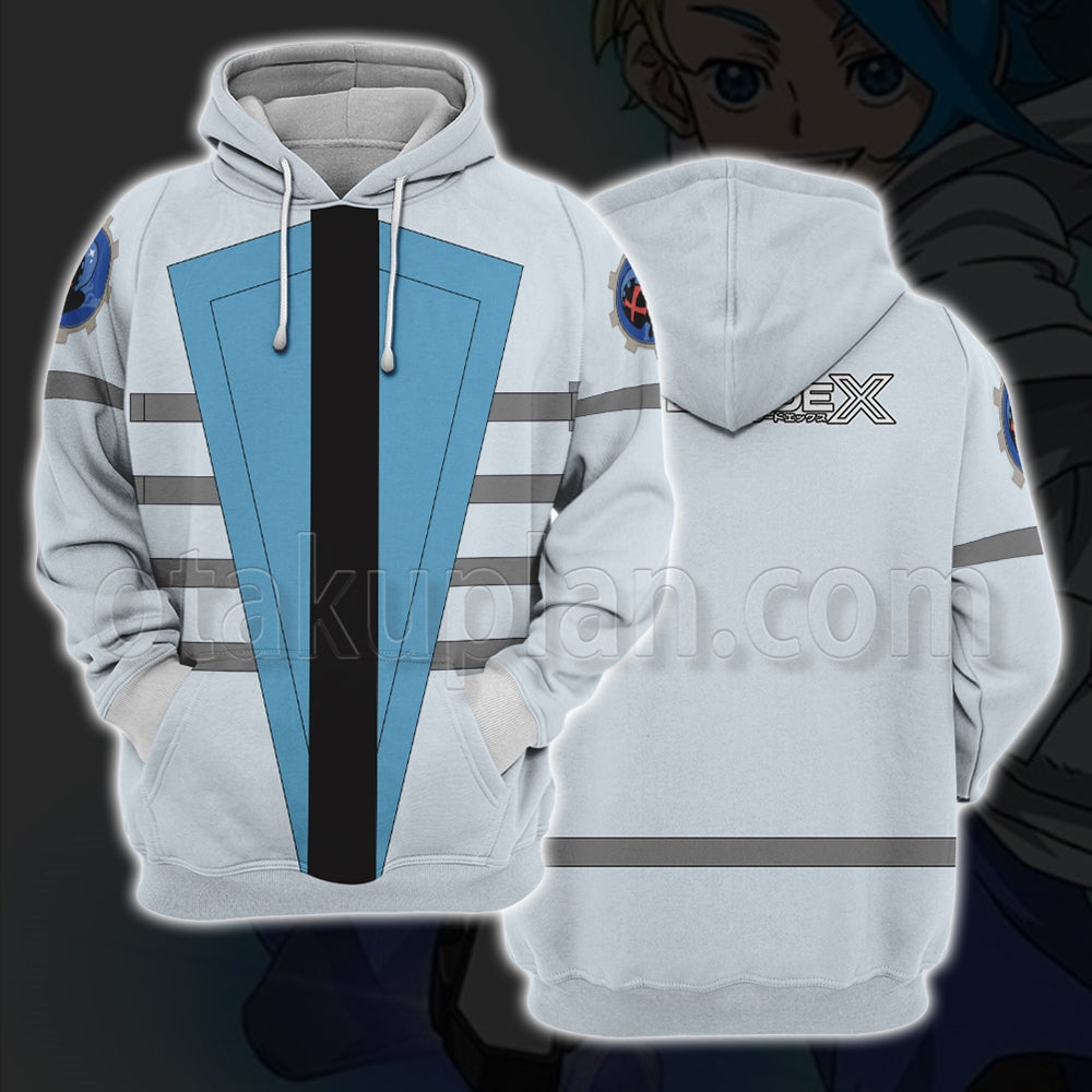 BEYBLADE X Kamen X Ekusu Kurosu Cosplay Hoodie