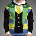 BEYBLADE X Multi Nanairo Knight Attire Cosplay Hoodie