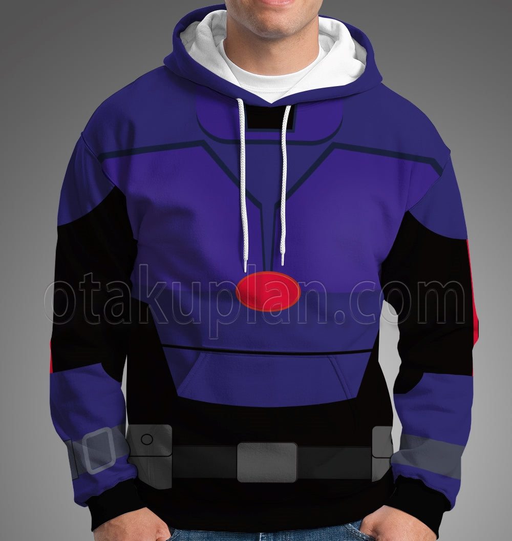 Big Hero 6 Hiro Armor Cosplay Hoodie