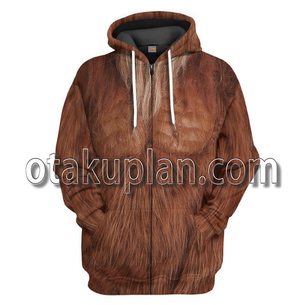 Bigfoot Costume T-Shirt / Hoodie