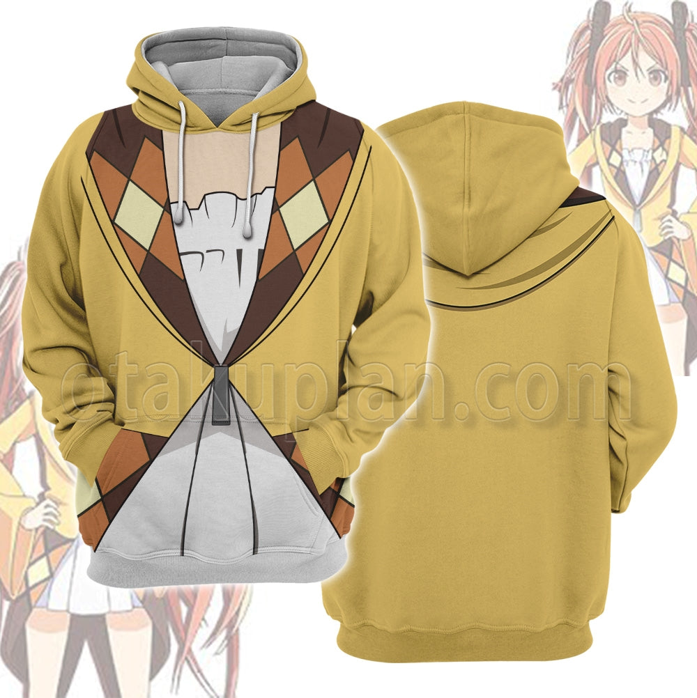 Black Bullet Enju Aihara Uniform Cosplay Hoodie