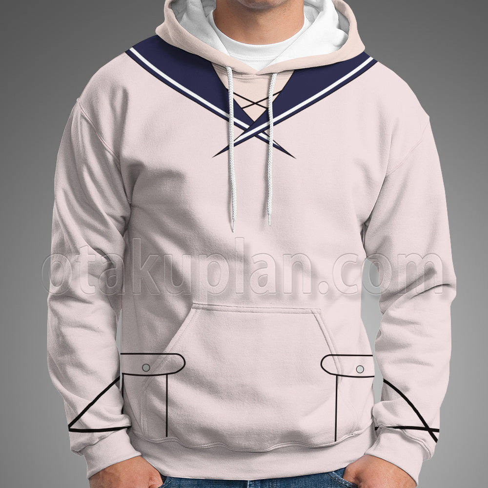 Black Bullet Midori Fuse Uniform Cosplay Hoodie