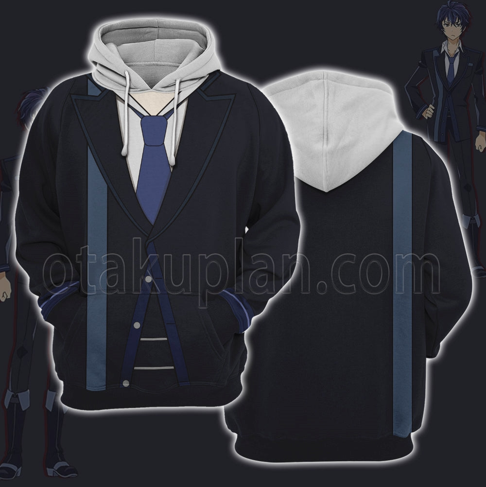 Black Bullet Rentaro Satomi Uniform Cosplay Hoodie