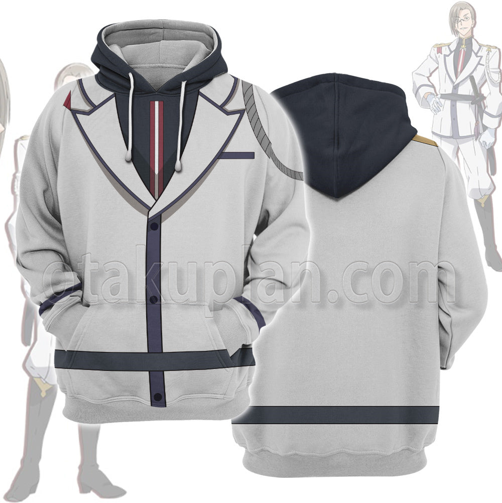 Black Bullet Takuto Yasuwaki Uniform Cosplay Hoodie