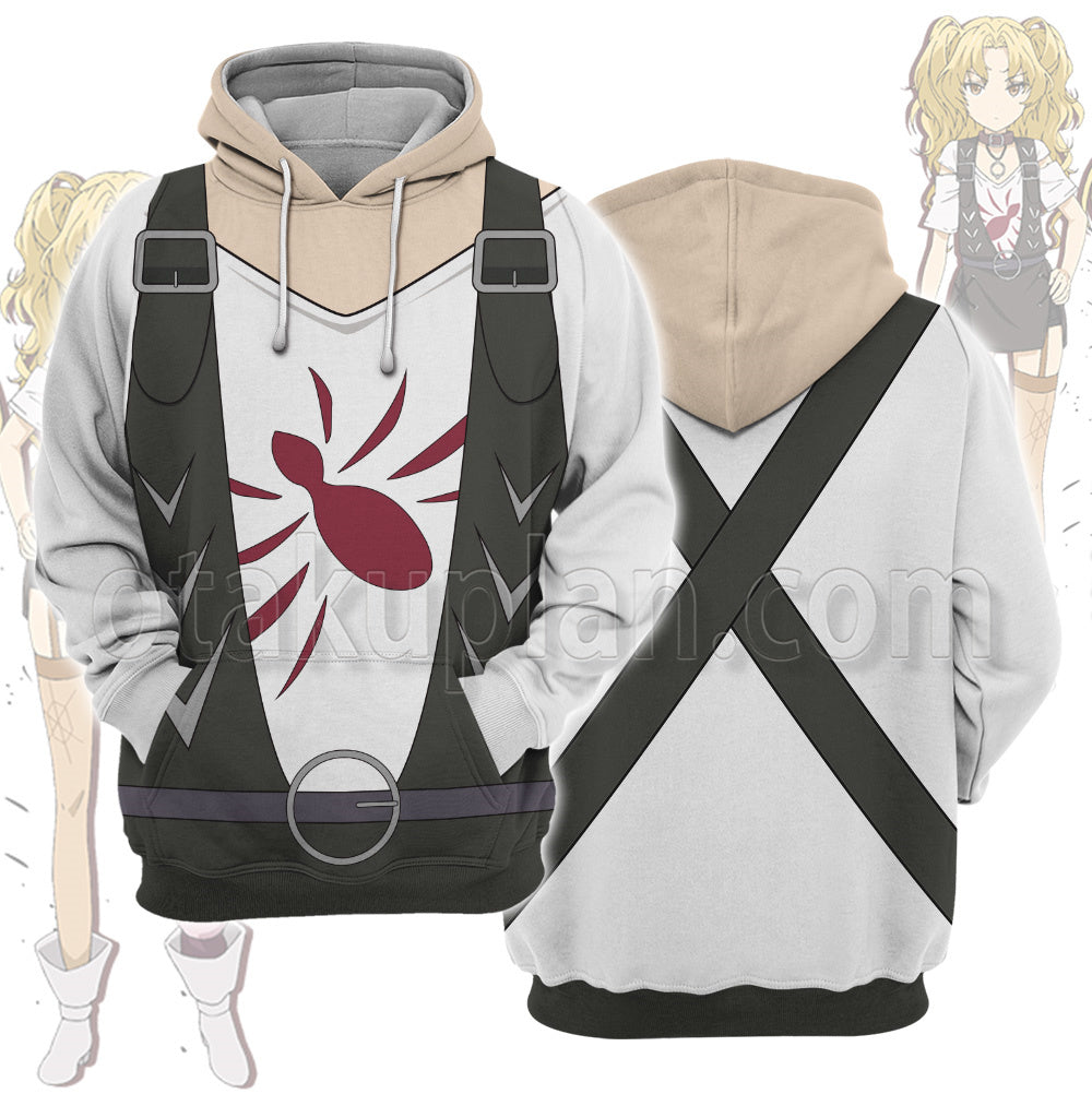 Black Bullet Yuzuki Katagiri Cosplay Hoodie