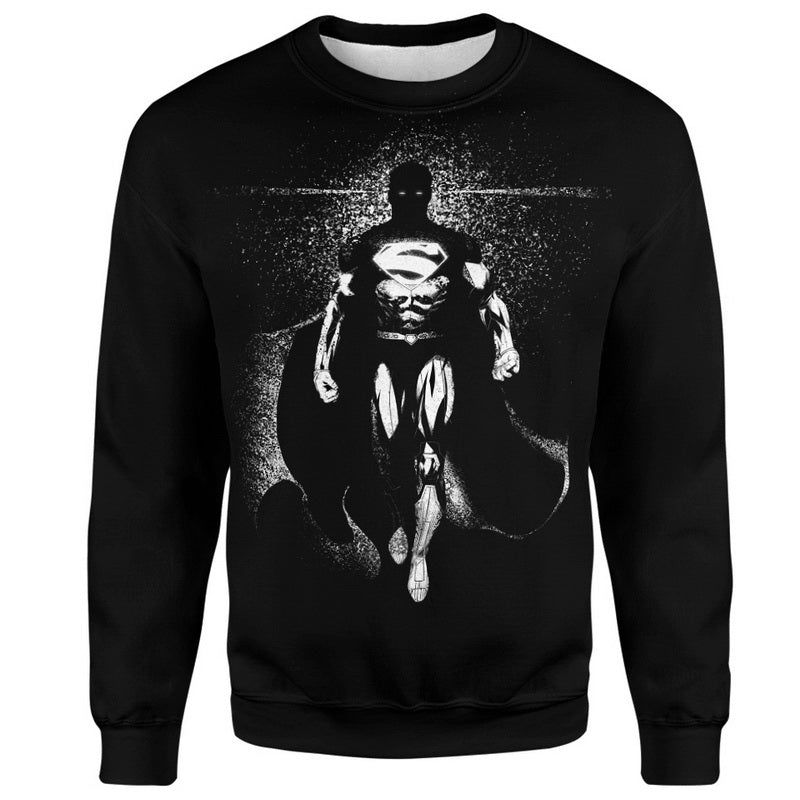 Black Superhero Hoodie / T-Shirt