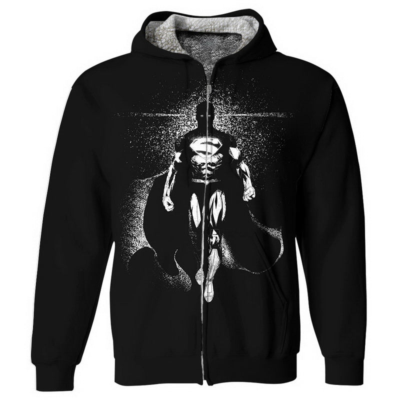 Black Superhero Hoodie / T-Shirt