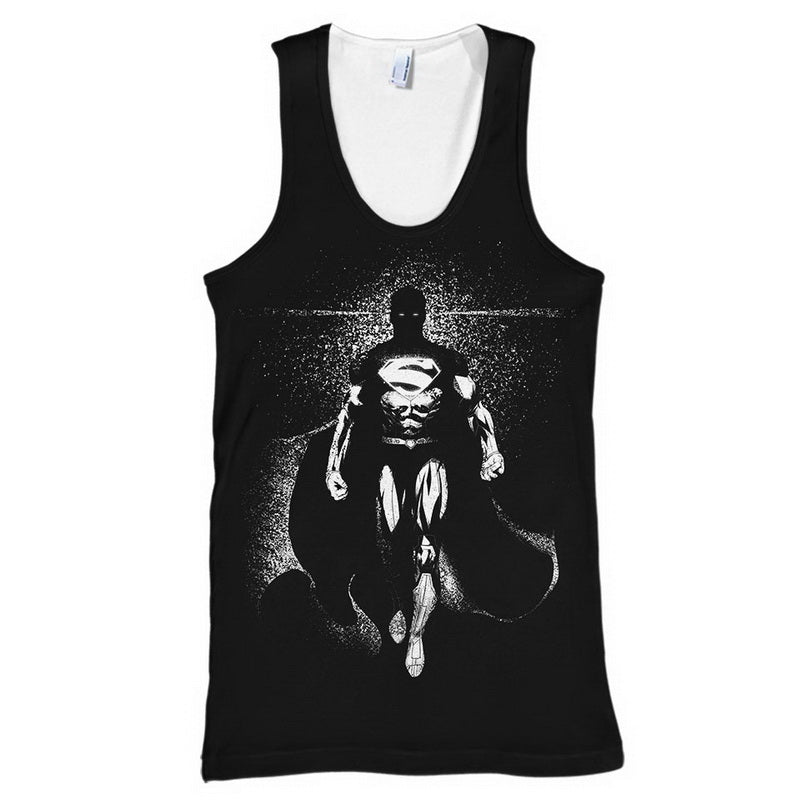 Black Superhero Hoodie / T-Shirt