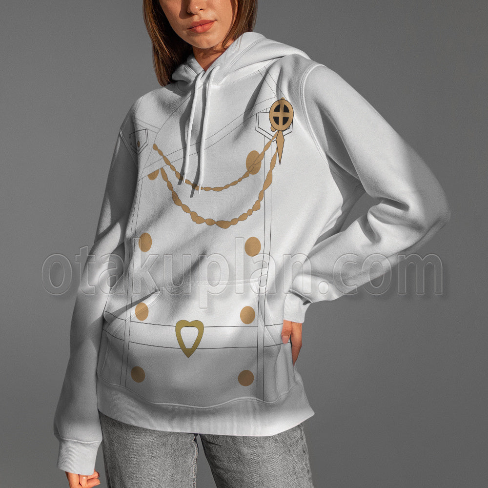 Blue Exorcist Kyoto Saga Mephisto Pheles Johann Faust V The King Of Time Loki Cosplay Hoodie