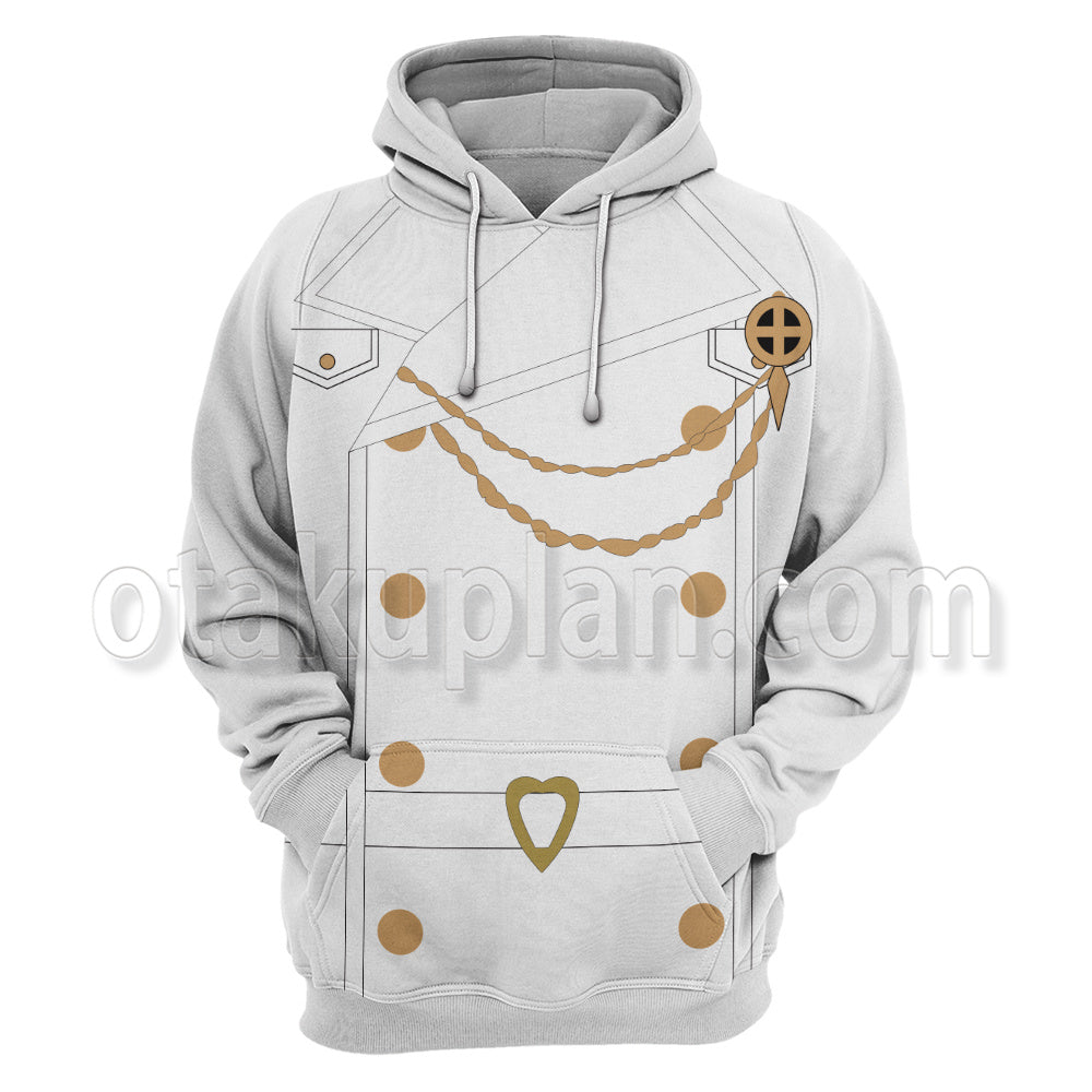 Blue Exorcist Kyoto Saga Mephisto Pheles Johann Faust V The King Of Time Loki Cosplay Hoodie