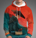 Blue Eye Samurai Oil Paint Hoodie