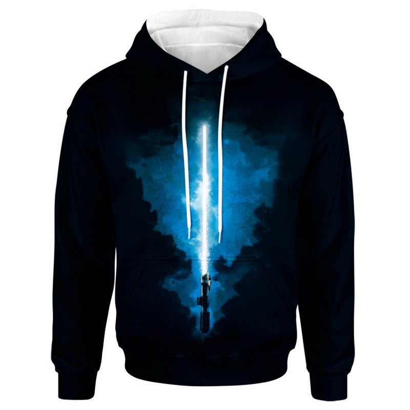 Blue Lightsaber Hoodie / T-Shirt