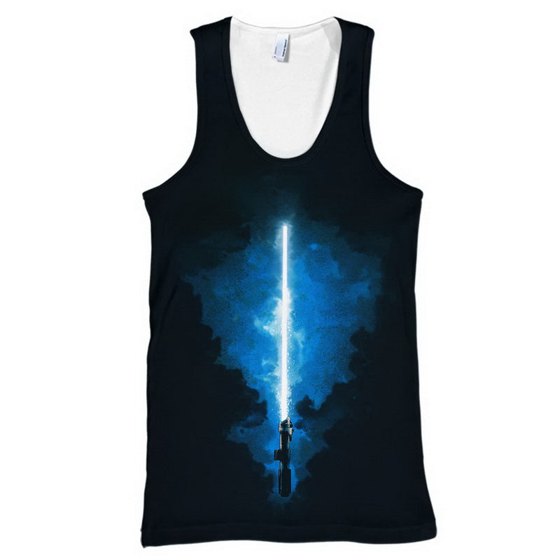 Blue Lightsaber Hoodie / T-Shirt