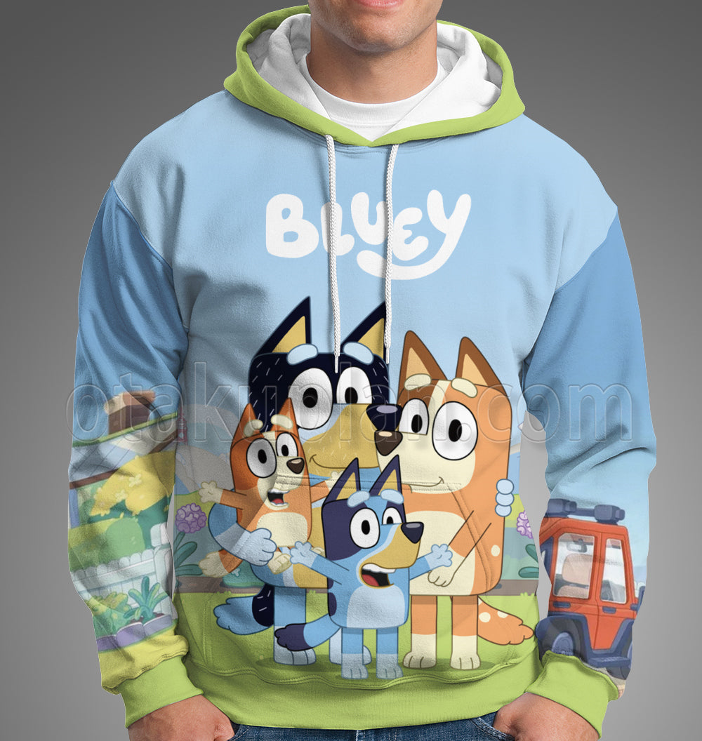 Bluey TV Series 2018 Hoodie