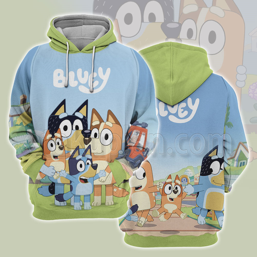 Bluey TV Series 2018 Hoodie