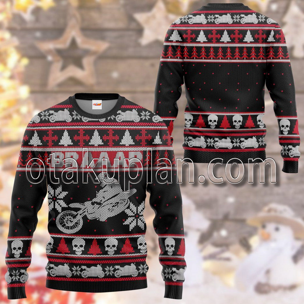 Braaap Dirt Bike Ugly Christmas Sweatshirt T-Shirt / Hoodie