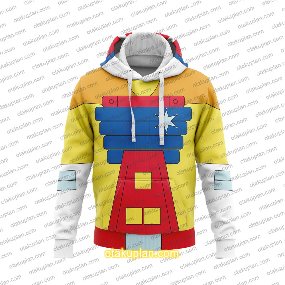 BraveStarr Marshall Bravestarr Cosplay Hoodie
