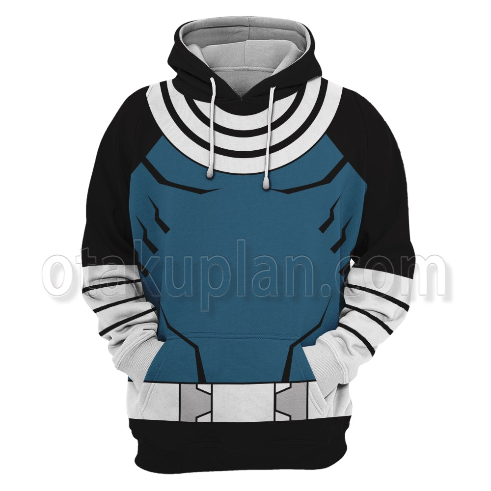 Bullseye Blue Snd Black Color Battle Uniform Cosplay Hoodie