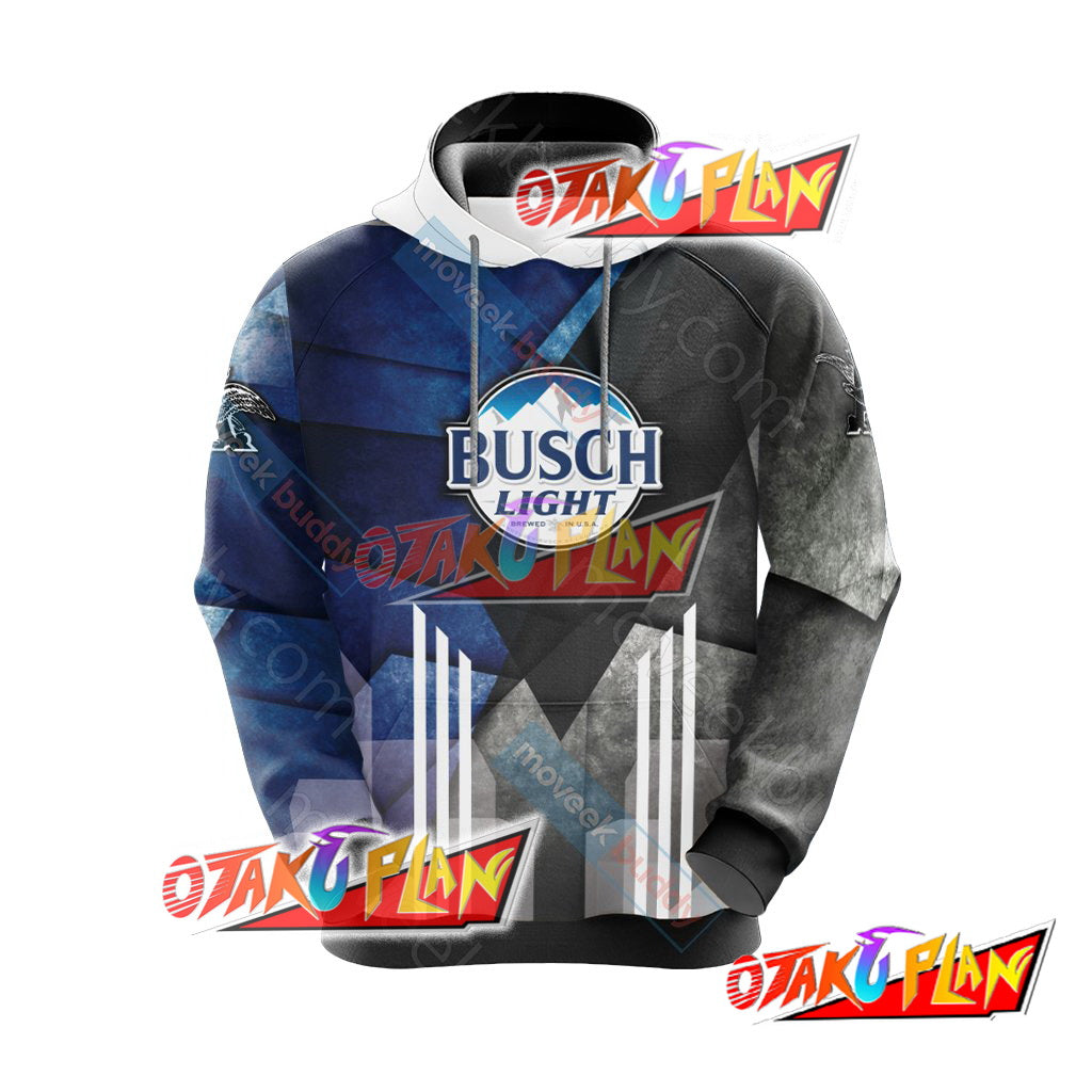 Busch Light Beer Unisex 3D Hoodie