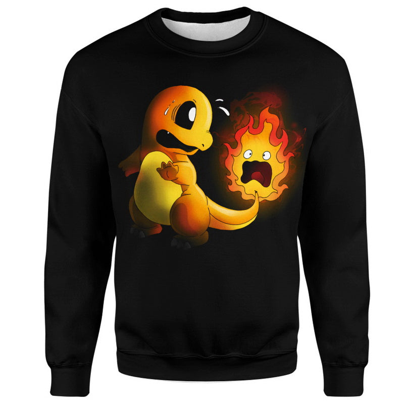 Calcifer Tail Hoodie / T-Shirt