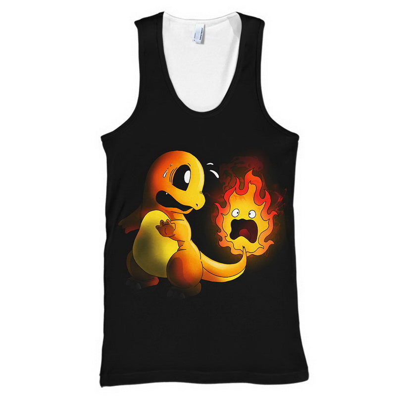 Calcifer Tail Hoodie / T-Shirt