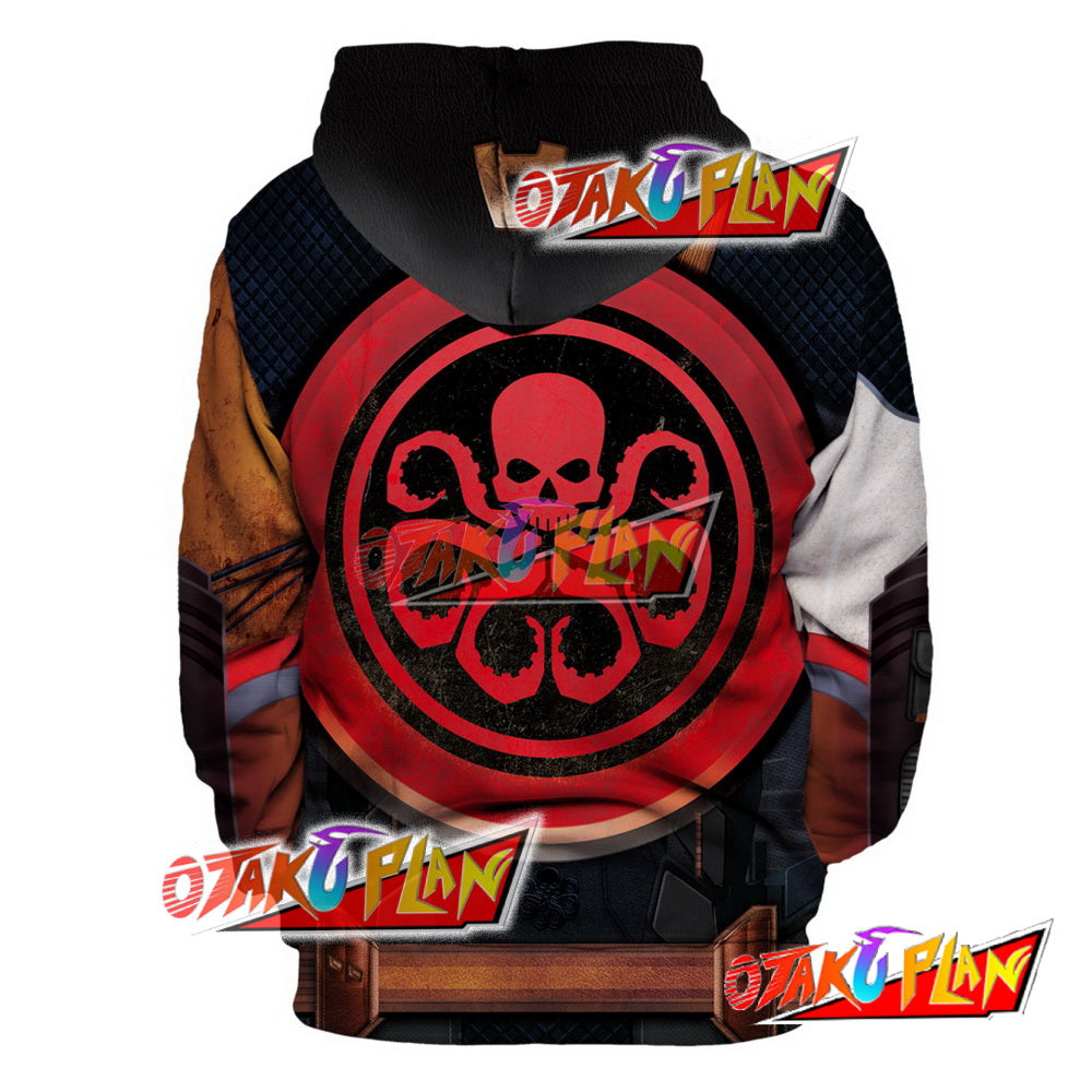Captain Hydra Unisex Pullover Hoodie