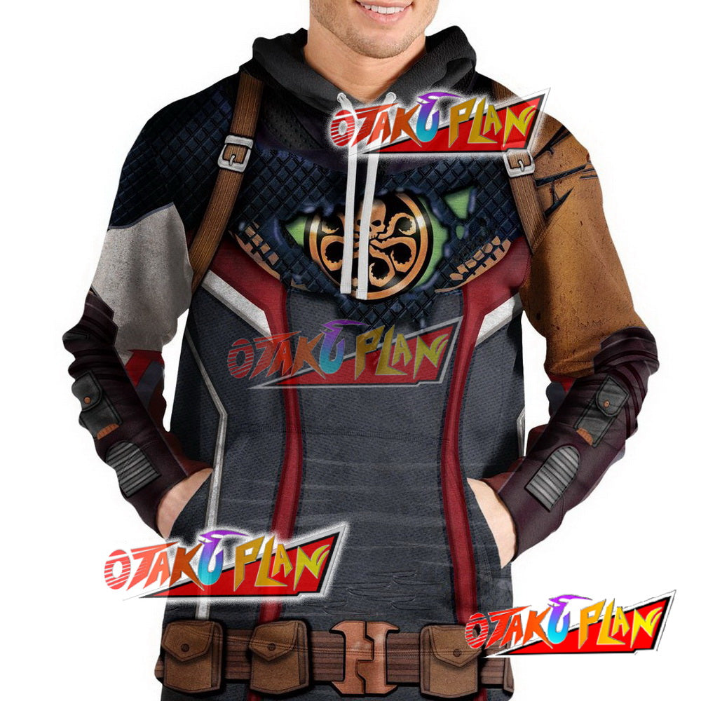 Captain Hydra Unisex Pullover Hoodie