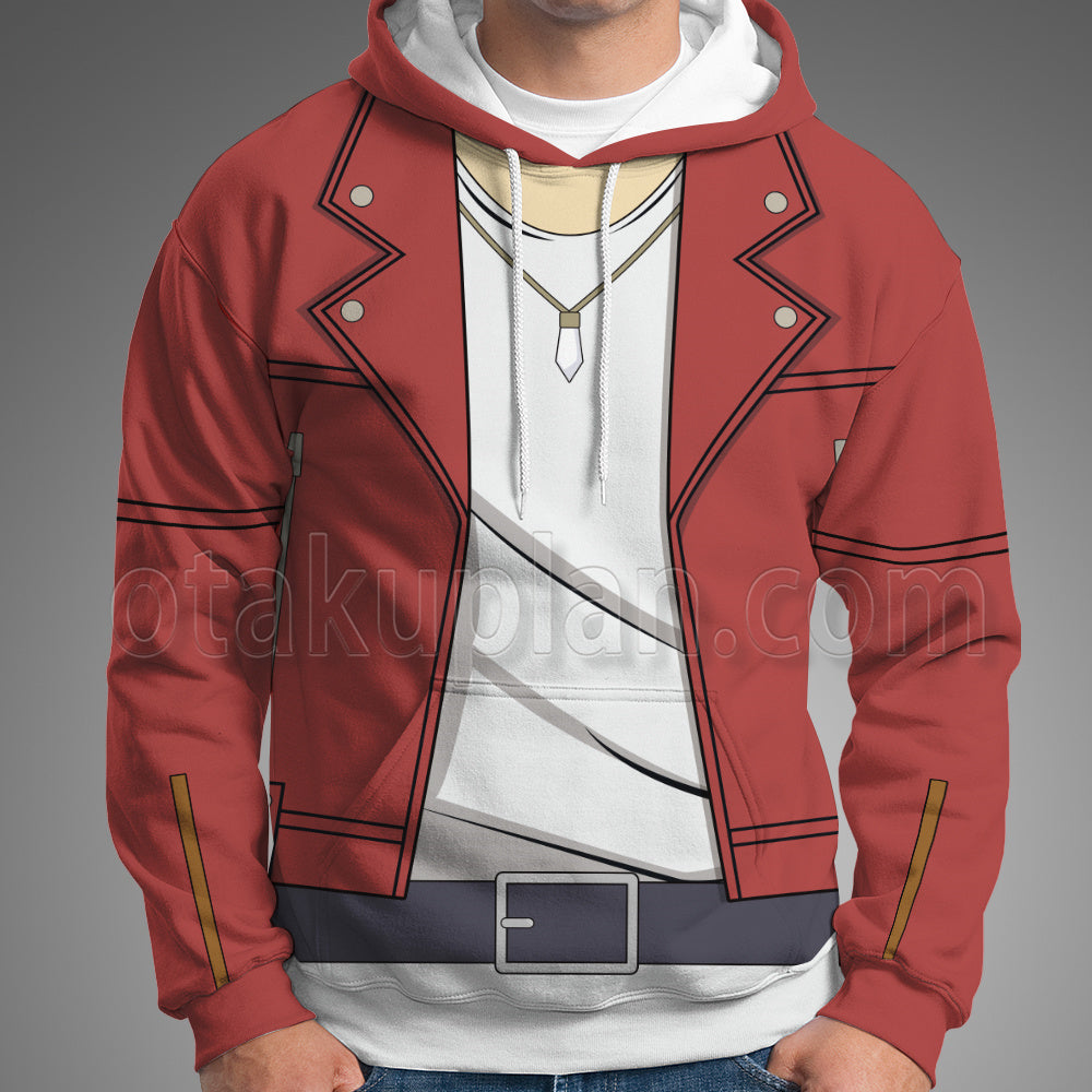 Cardfight Ebata Touya Red Cosplay Hoodie